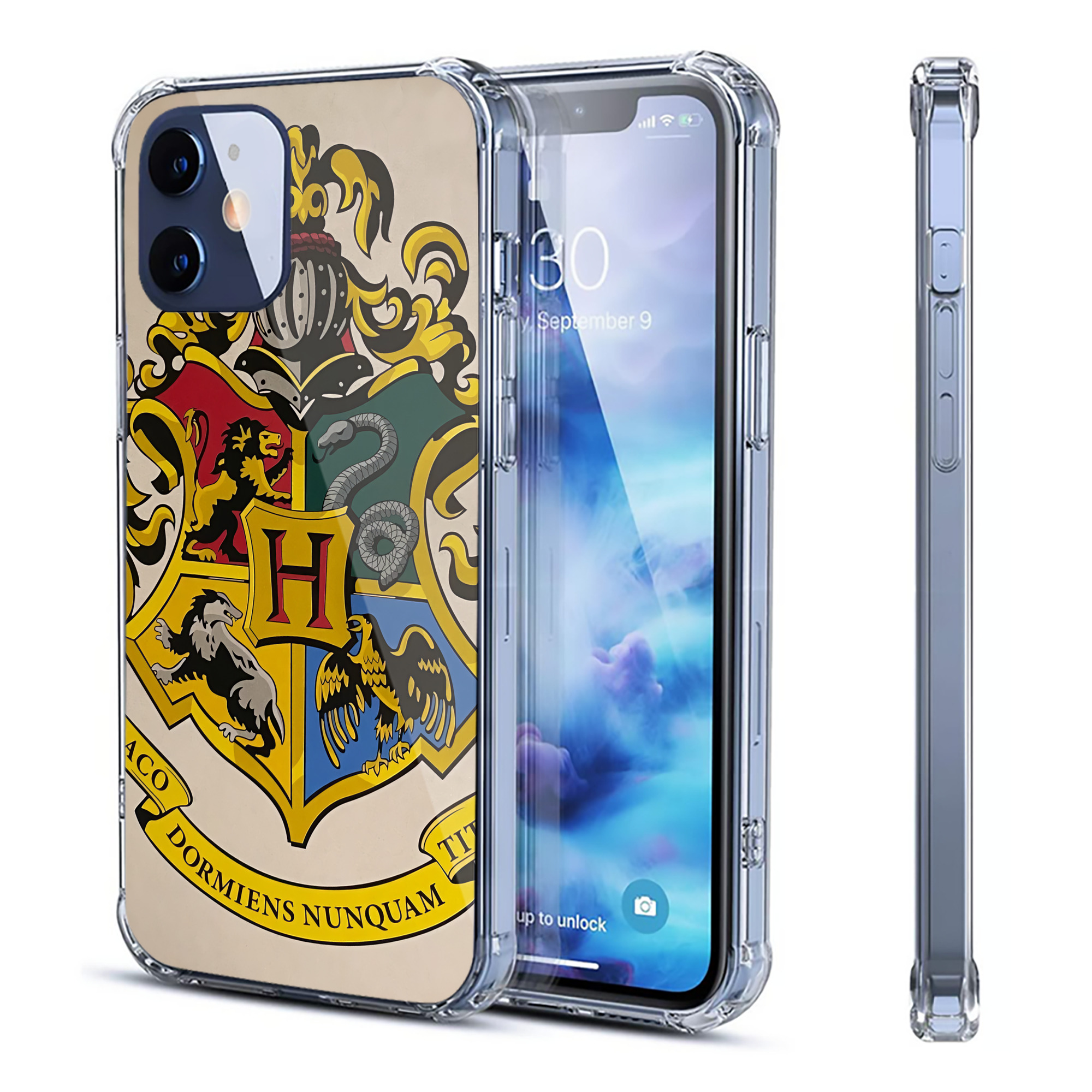 （画像用） Harry Potter ハリー・ポッターシリーズ 【iPhone 12シリーズ対応】透明スマホケース（クリアソフトケース）